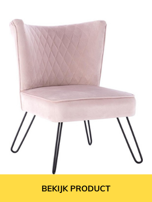 goedkope fauteuil roze