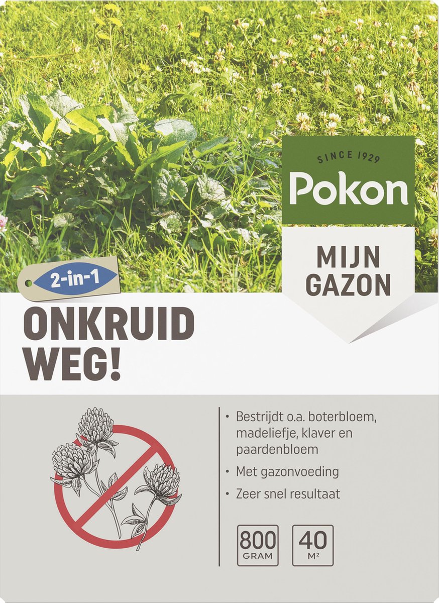 Pokon Onkruid Weg! - 800gr - Onkruidverdelger review